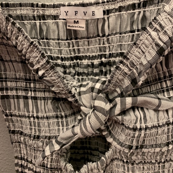 Grey plaid dress - Picture 3 of 3